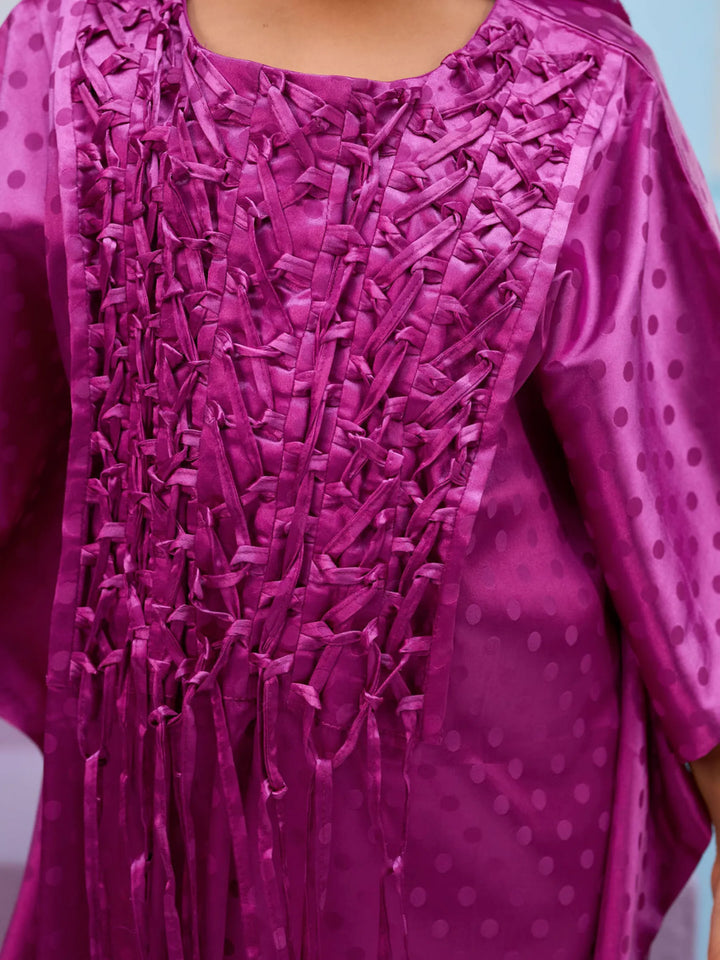 Zaya  Kaftan -In Pink