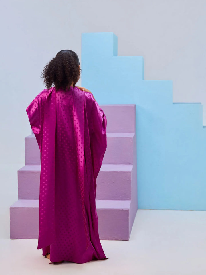 Zaya  Kaftan -In Pink