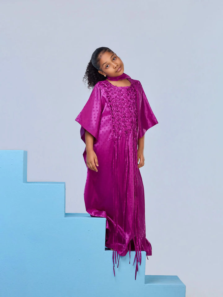 Zaya  Kaftan -In Pink