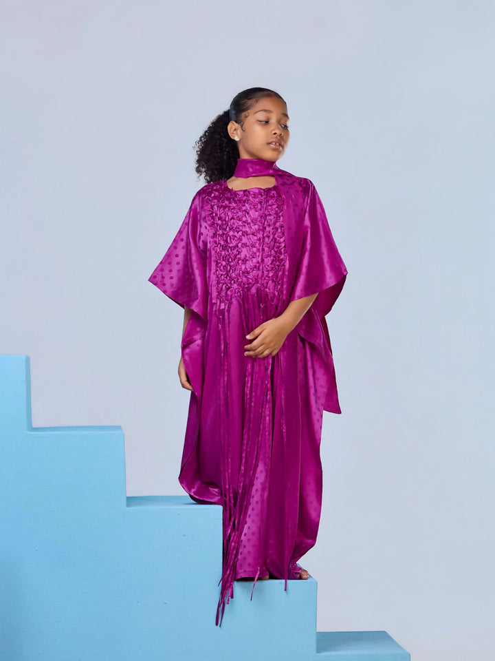 Zaya  Kaftan -In Pink